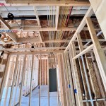 Grey Electrical Breaker in building after installation.